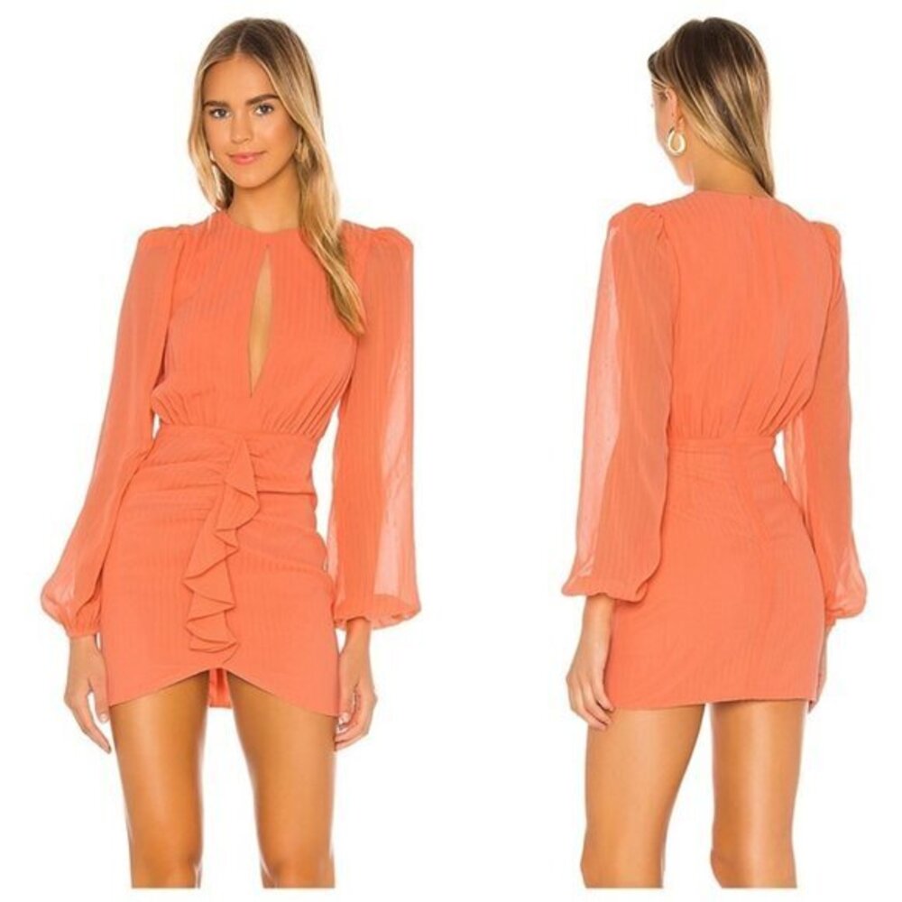 NBD Arijana Mini Dress - Coral